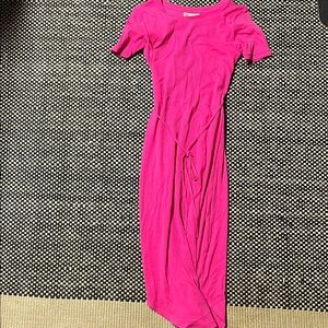 Chic Pink Maxi Dress for Women